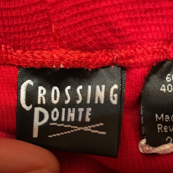 New With Tags Red Maxi with Elastic tie Waist/ Square Weave Waffle Fabric/ XL - Picture 11 of 11